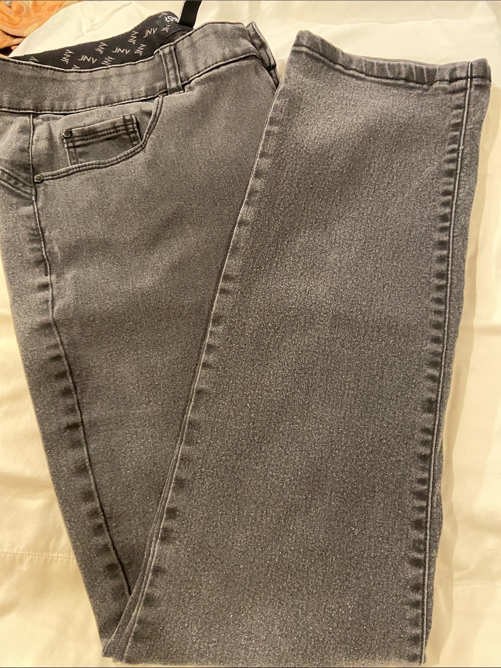 Dark gray womens jeans
